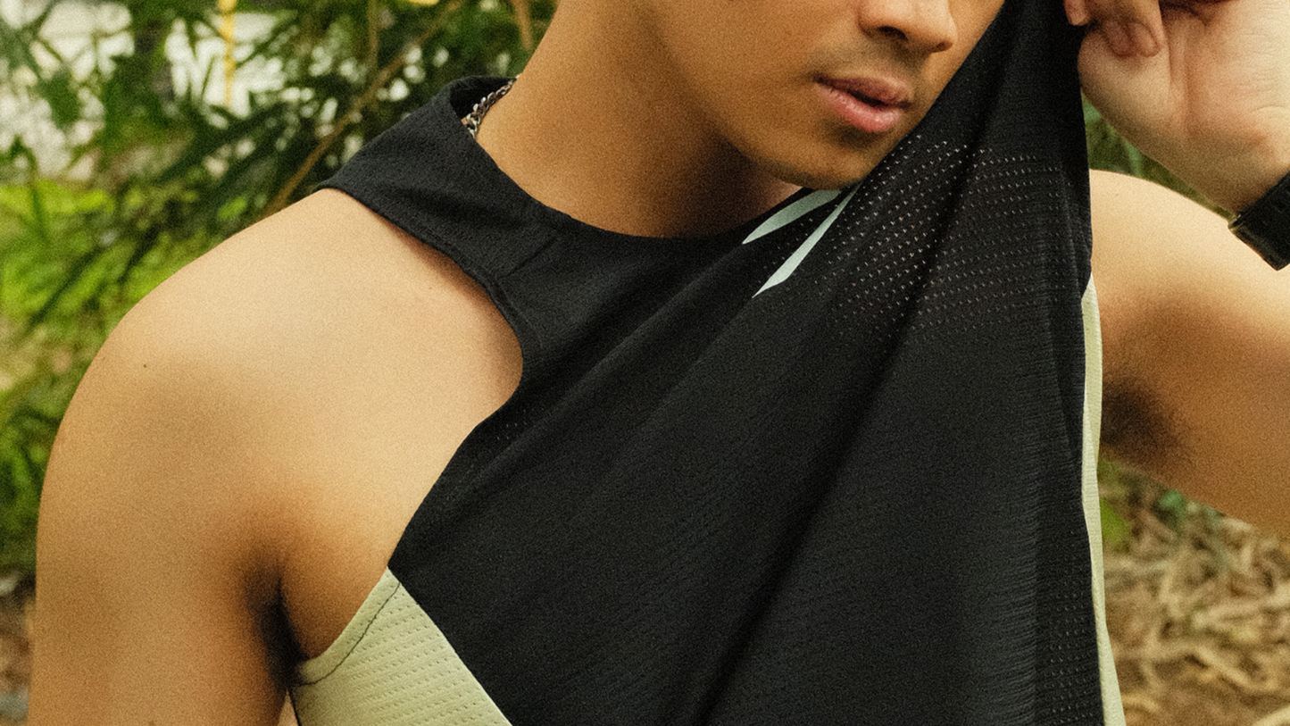 9002 Singlet Mesh (Sando)