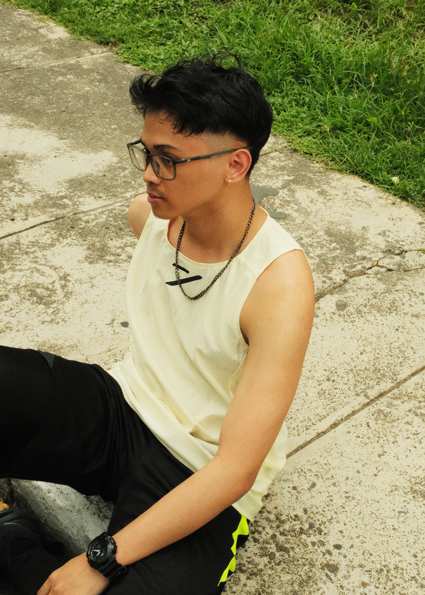 9002 Singlet Mesh (Sando)